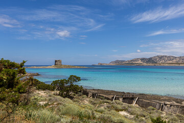 Obraz premium Sardinien, Stintino, Strand