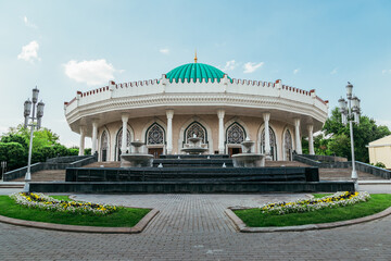 Amir Timur museum in Tashkent, the capital of Uzbekistan