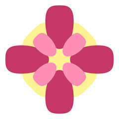 flower flat icon 