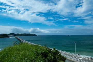 Obraz premium 角島大橋