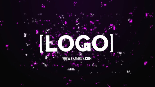 Digital Glitch Logo