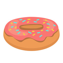 Dessert cupcake candy icon