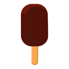 ice cream dessert icon illustration