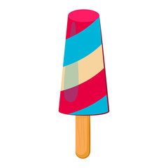 ice cream dessert icon illustration