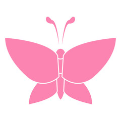 Butterfly icon illustration vector