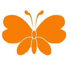 Butterfly icon illustration vector