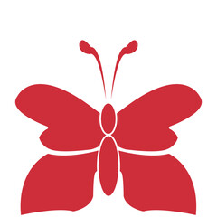 Butterfly icon illustration vector
