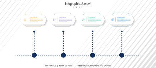 Infographic design template with place for your data. Vector illustration.
