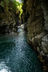 Macho Monte canyon, Cuesta de Piedra, Chiriqui, Panamá - stock photo
