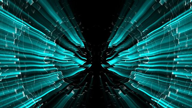 Abstract Octo Light Motion Background