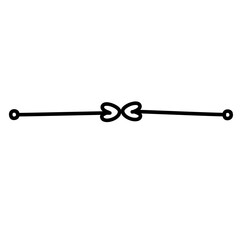 Handdrawn dividers ornament