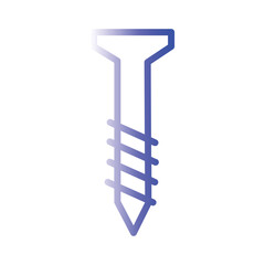 Bolt Screw Tools Gradient Icon