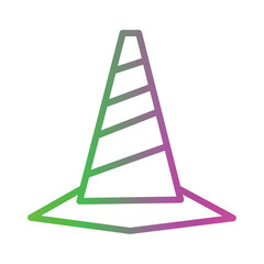 Cone Industry Site Gradient Icon