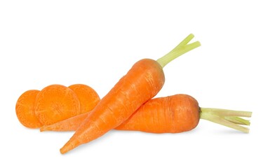 Carrot isolated on white background