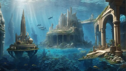 A temple in the sea