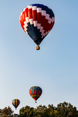 hot air balloon in the sky
