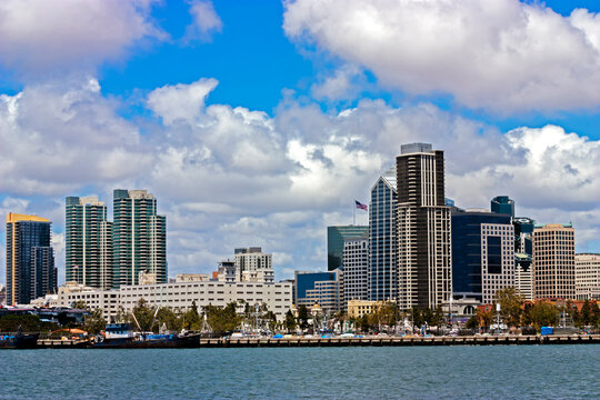 A beautiful view of downtown San Diego,California.
