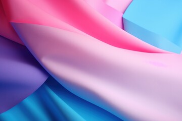 A vibrant pink and blue abstract background