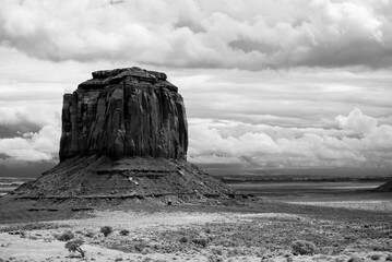 Ancient Monument Valley Arizona USA Navajo Nation Infrared