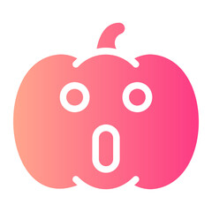 surprised gradient icon