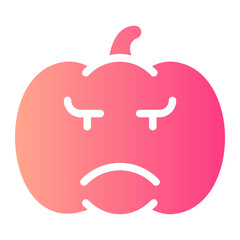angry gradient icon