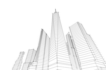 Fototapeta premium skyscrapers