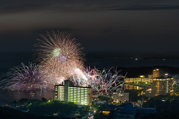 白浜の花火大会