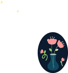 flower and vase