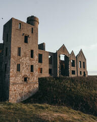 old abandoned ruined castle