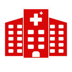 red hospital icon