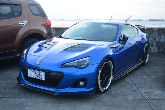Subaru brz at hoon fest car meet in Paranaque, Philippines