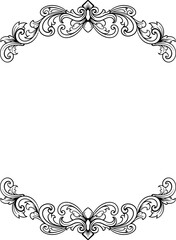 Luxury Frame Ornament Wedding Decoration