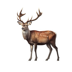 Deer , Illustration, HD, PNG