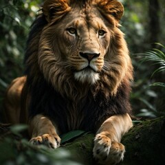 The Lion The Jungle King