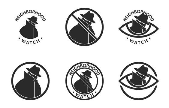 Neighborhood watch warning sign