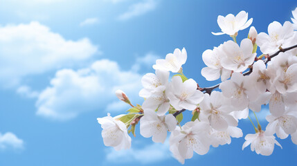 Fototapeta na wymiar flower blossom in spring.Generative Ai