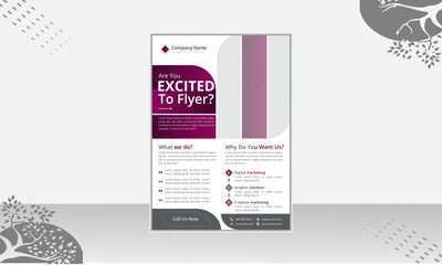 Business Flyer Design Template 