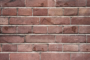 Texture of a brick wall