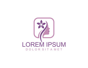 Woman beauty in blossom