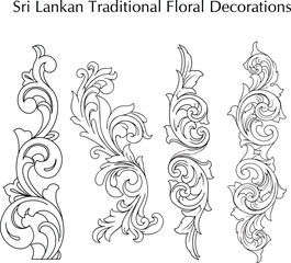 Sri Lankan Traditional Floral Decorations