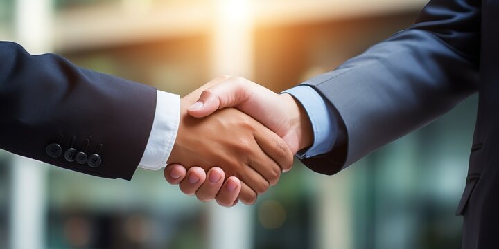 Businessmen's handshake