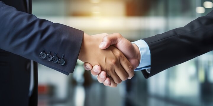 Businessmen's handshake