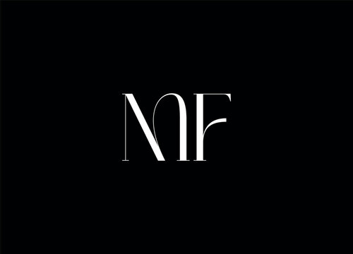 MF Letter logo design and monogram logo