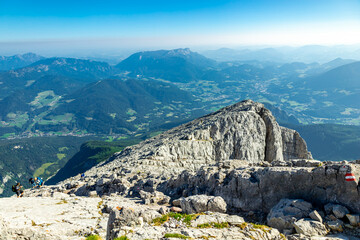 Wanderung durch die wunderschönen Berchtesgadener Alpen zum Watzmann - Berchtesgaden - Bayern -...