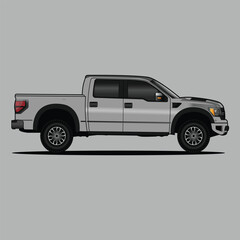 illustration of a truck car