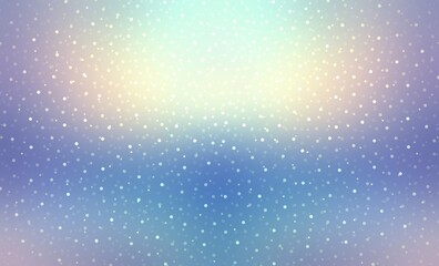 Christmas glitter blue holographic background. Winter holidays sparkle airy illustration.
