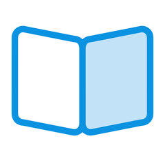 Book literature icon symbol vector image. Illustration of the textbook graphic education library design image.