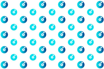 Abstract CD Pattern Background
