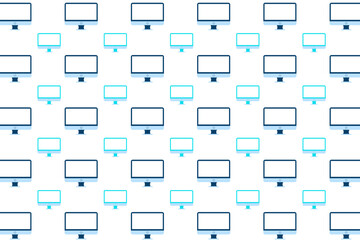 Abstract Monitor Pattern Background