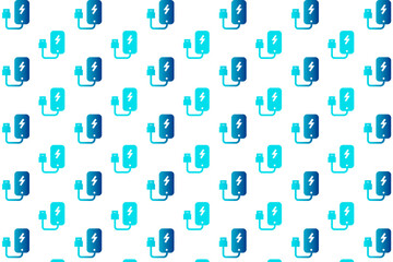 Abstract Power Bank Pattern Background